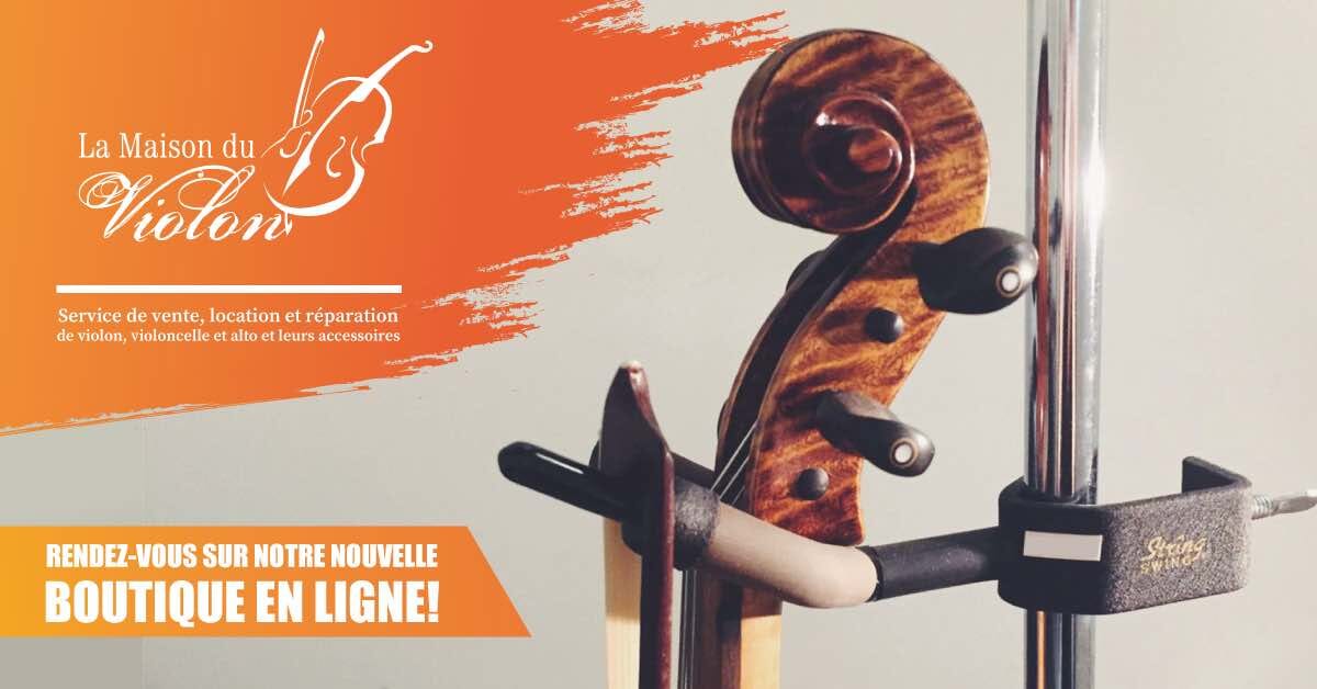 La maison du violon, du luthier Olivier Pérot, pour acheter un violon en ligne !