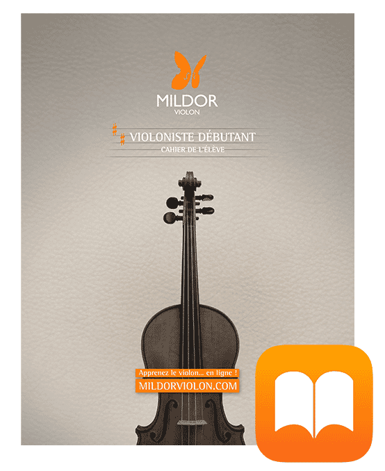 Méthode de violon, Cahier de l'élève, Violoniste débutant, Mildor Violon, version eBook Apple Books