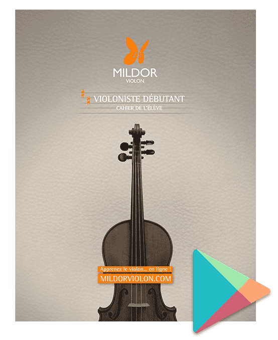 Méthode de violon, Cahier de l'élève, Violoniste débutant, Mildor Violon, version eBook Google Play Books
