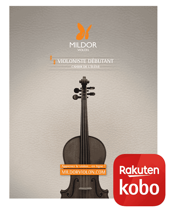 Méthode de violon, Cahier de l'élève, Violoniste débutant, Mildor Violon, version eBook Rakuten Kobo