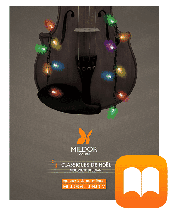 Méthode de violon, Classiques de Noël, Violoniste débutant, Mildor Violon, version eBook Apple Books
