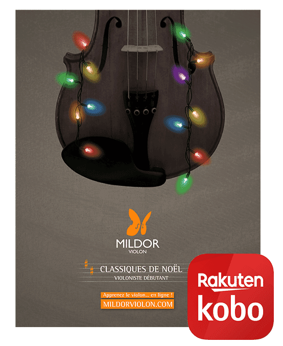 Méthode de violon, Classiques de Noël, Violoniste débutant, Mildor Violon, version eBook Rakuten Kobo