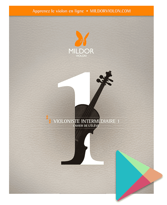 Méthode de violon, Cahier de l'élève, Violoniste intermédiaire 1, Mildor Violon, version eBook Google Play Books
